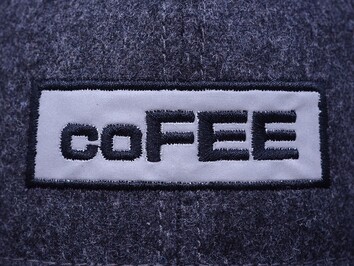 Embroidery on reflective background