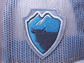 Felt embroidered patch